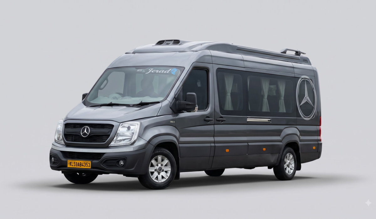 Tempo Traveller for group trips